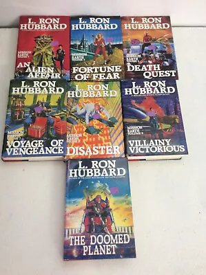 Mission Earth Series (Vols 4-10) By L. Ron Hubbard - 1st Edtn HB W/ DJ • $22.99