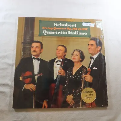 Franz Shubert Quartetto Italiano W/ Shrink LP Vinyl Record Album • $4.04