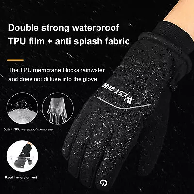 1 Pair Bicycle Gloves Breathable Full Cover Tear-resistant Bike Gloves • $19.43