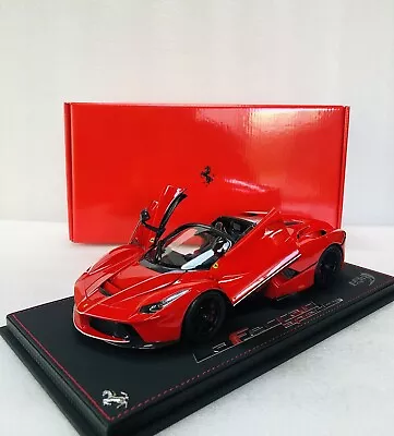 1/18 BBR Ferrari LaFerrari Aperta Rosso Corsa Special Wheels Limited With Case • $695