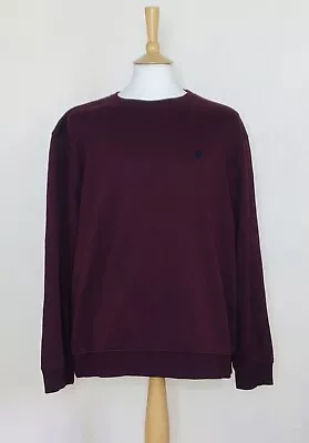 Izod Lacoste Sweatshirt 56” Chest Plum Colour  • £25