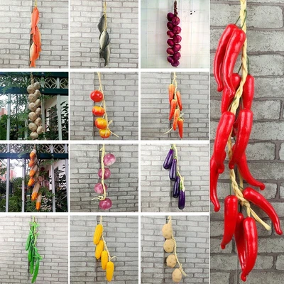 £8.53 • Buy Fish Artificial Vegetables Onion Garlic Tomato Simulation Photography Props