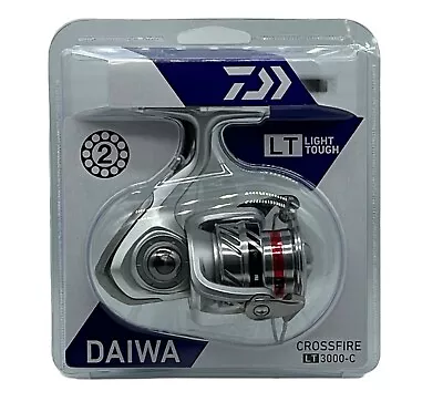 Daiwa Crossfire Spinning Fishing Reel LT3000-C • $30