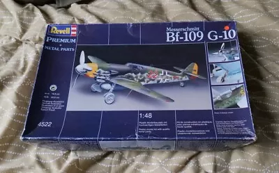 Revell 1/48. Messerschmitt Bf-109 G-10 + Metal Parts. • £6.50
