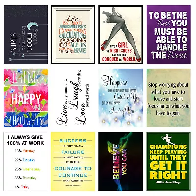 £4.84 • Buy Motivational Quotes Retro Metal Signs/Plaques Man Cave, Novelty Gift, Kitchen