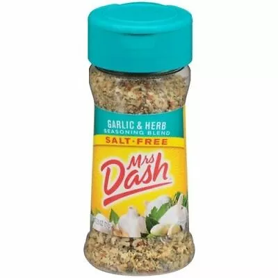 Mrs Dash Garlic & Herb Seasoning Blend 71g (2.5oz) Salt-free | All Natural | • £10.50