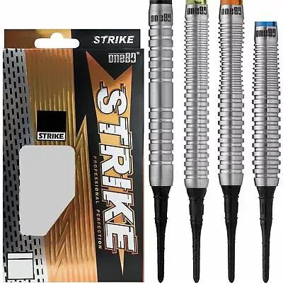 Soft Tip ONE80 Strike Darts Set 16g 18g Grams 90% Tungsten Softip • $37.94