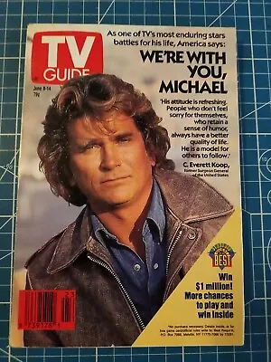 TV Guide Magazine June 8th 1991 Michael Landon  • $4