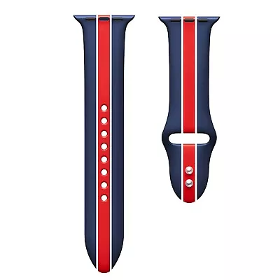 $9.40 • Buy Sports Silicone Watch Band Wrist Band FOR APPLE WATCH IWATCH 49mm 9/7/SE/6/5/4