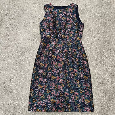 J. Crew Women's Size 8 Floral Jacquard Sheath Dress • $29.99