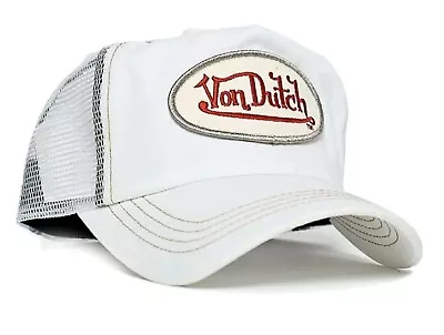 Men's Von Dutch Originals Patch Snap Back Embroidered Trucker Hat New  • $32.50