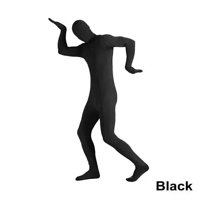 Party Fancy Costume Invisible Morph Suit Full Body Spandex Jumpsuit Adults Kids • $23.09