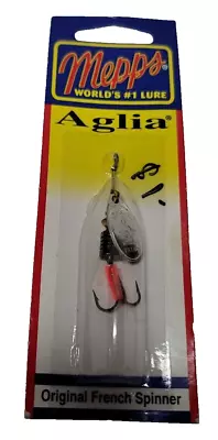 Mepps Aglia Original French Spinner Silver 1/8 Oz Worlds #1 Lure • $9.95