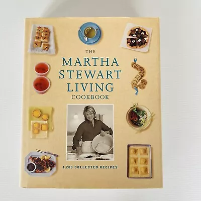 The Martha Stewart Living Cookbook By Martha Stewart 1200 Recipes Hardcover • $33.95