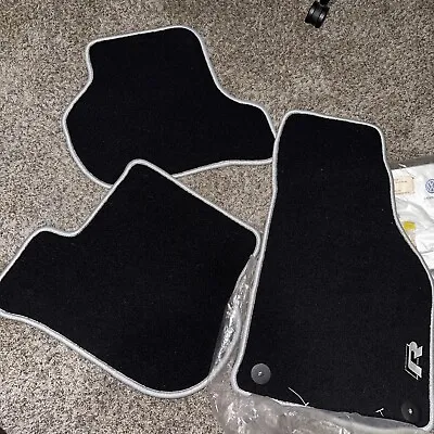 VW Volkswagen Golf GTI R32 R Logo Carpeted 1 Front & 2 Rear Floor MOJOMATS OEM • $59.99