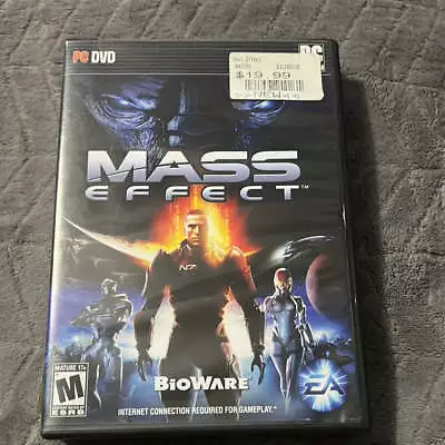 Mass Effect PC DVD Pre-Owned VG Condition • $7.95