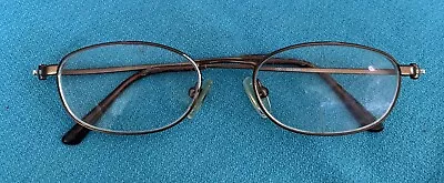 GUCCI EYEGLASSES Oval GG2636 MATTE Bronze  49- 18-130 Made In Italy VTG • $24.50