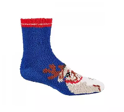 Club Room Mens Cozy Holiday Reindeer Do Christmas Bulldog Crew Socks • $6.75