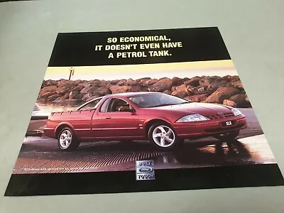 Nov 1999 FORD  FALCON AU UTE LPG Australian Sales Leaflet  • $7.50