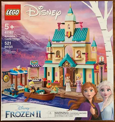 $74.95 • Buy LEGO Disney Princess: Arendelle Castle Village (41167) - New And Sealed!