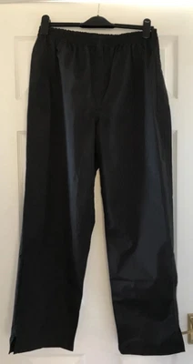 £8.99 • Buy Peter Storm Women's Waterproof Windproof Over Trousers Size 12 Black Hiking