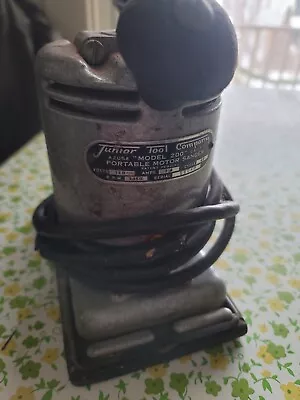 Vintage Junior Tool Company Portable Motor Sander Model 200 • $25
