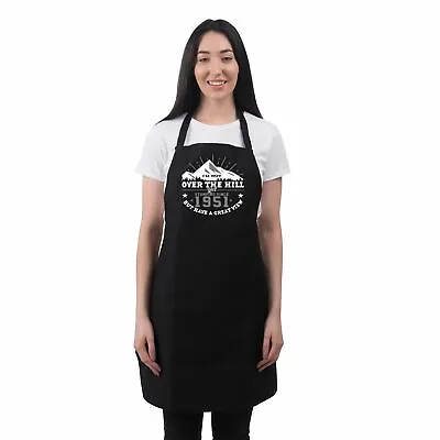 70th Birthday Presents For Women Ladies Gifts Her Funny Apron Over The Hill 1951 • £11.97