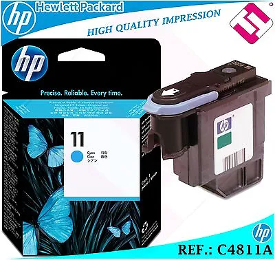 $111.93 • Buy Printhead Cyan 11 Original For Printers HP Printhead Hewlett Packard C4811A
