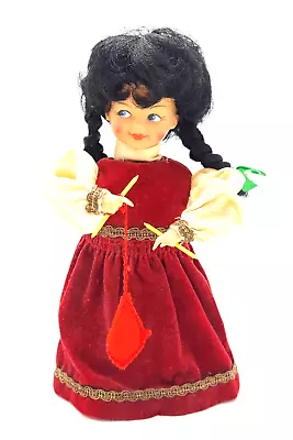 Vintage Mechanical Wind-Up Doll Knitting  W Key    • $75.95