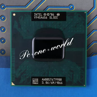 100% OK SLGEE Intel Core 2 Duo T9900 3.06 GHz Dual-Core Laptop Processor CPU • $82.03