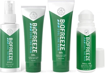 £13.99 • Buy Biofreeze Pain Reliever Range - Gel 59ml, 118ml - Spray 118ml - Roll On 89ml
