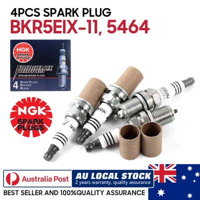 4x Genuine NGK Iridium IX Spark Plug BKR5EIX-11 Fits Ford Laser 1.6 (KF) (KH) • $76.99