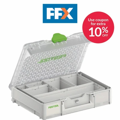 £43.80 • Buy Festool 204854 Systainer 3 Organiser SYS3 ORG M 89 6xESB T-LOC Case