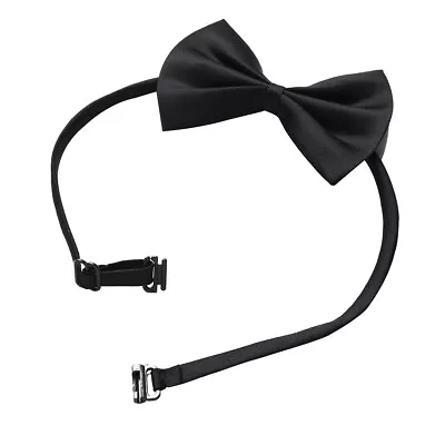 1Pc Black Infant Bow Tie Baby Boys Gentleman Decor Apparel Adjustable Gift Cute • £4.79