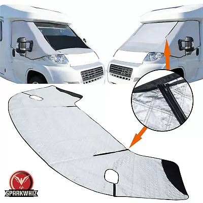 £92.99 • Buy Motorhome External Thermal Cab Cover W/ Bag For Ducato Boxer X250 2006 Onwards