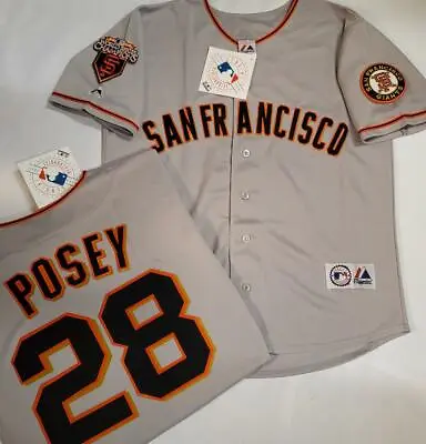 20113 San Francisco Giants BUSTER POSEY 2010 WORLD SERIES Baseball JERSEY • $129.99