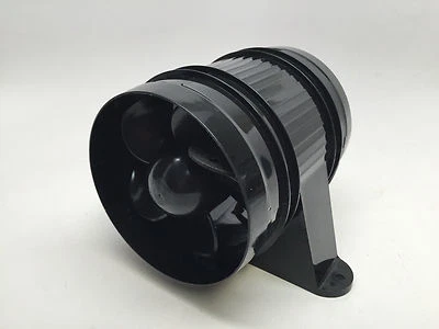 Marine High Performance Abs Black Turbo In Line Bilge Blower 4  Diameter 12v • $32.99