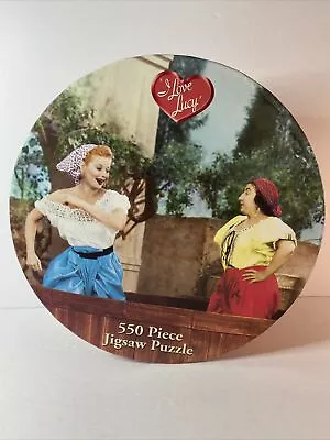 I Love Lucy 550 Piece Jigsaw Puzzle Lucys Italian Movie New Box  Open Wine Grape • $20.99