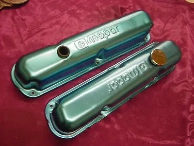 Mopar Small Block Blue Anodized Valve Covers • $195