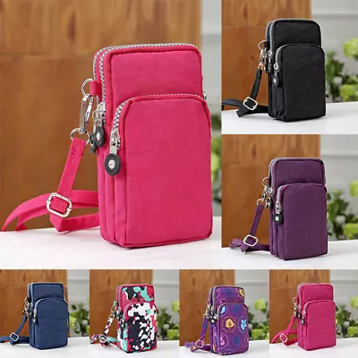 Women Crossbody Shoulder Bag Handbag Cell Phone Case Pouch Bag Purse Wallet • $8.35