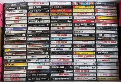 80s Pop / New Wave Cassette Tape Lot (U-PICK) • $4