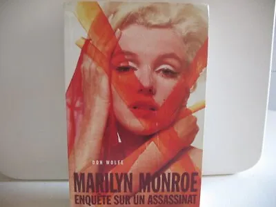 Marilyn Monroe Enquête On One Assassination Paperback] Wolfe Don • $28.77