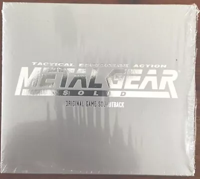 METAL GEAR SOLID Game Soundtrack LIMITED EDITION CD W/ Slipcase Konami KICA-7895 • $82.07