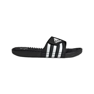 Adidas Adult Unisex Adissage Sandals Black / White F35580 • $35