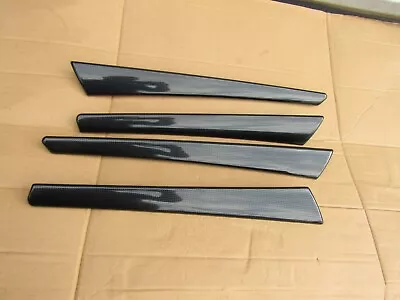 2 Mercedes C Class W202 97 98 99 00 Wood Door Panel Trim Like Carbon Set • $120