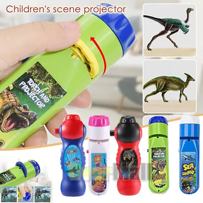 $8.77 • Buy Eductional Toys Torch Night Projector Light For 2-10 Year Old Kids Boy Girl Gift