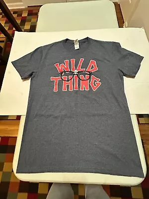 Cleveland Indians Rick Vaughn Major League Wild Thing T-Shirt (L) BARELY WORN !! • $8.95