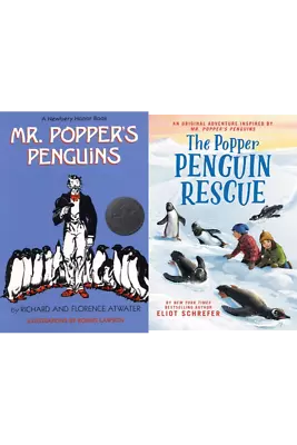 Mr. Popper's Penguins Series All 2 Books In Paperback • $6.35