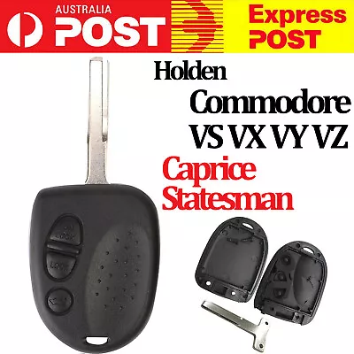 Car Key Case Shell For Holden Commodore VS VX VY VZ Caprice 3 Buttons Remote • $9.69