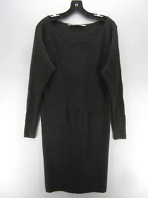 Athleta Dress Women Small Gray Merino Wool Sweater Breathable Pullover Knit • $19.59